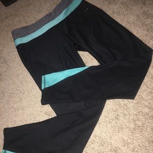 Black, mint, and grey RBX athletic leggings Medium